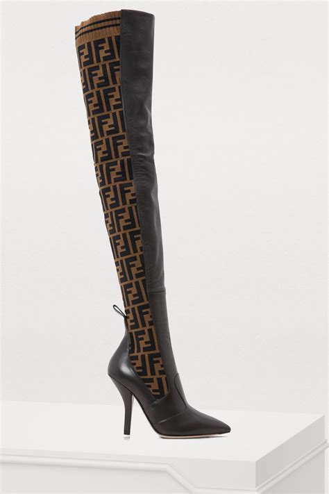 fendi boots 2014|thigh high fendi boots.